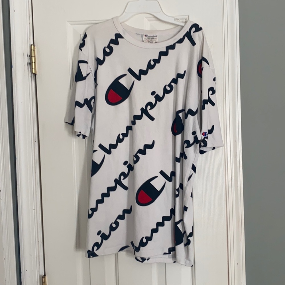 Champion logo covered T-Shirt